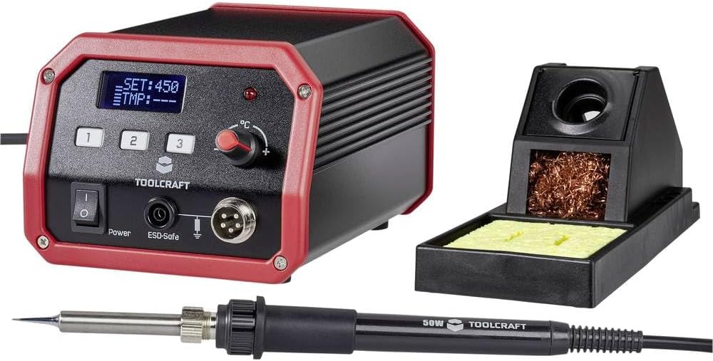 TOOLCRAFT ST-50D Lötstation digital 50 W 150-450 °C inkl. Lötspitze