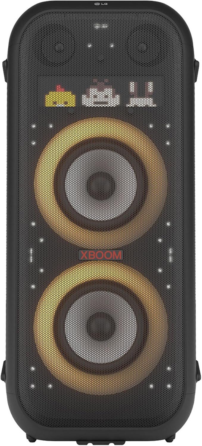 LG XBOOM XL9T La Bestia Altavoz Inalámbrico Con Funciones DJ y Karaoke Iluminación LED XL9 Black, XL