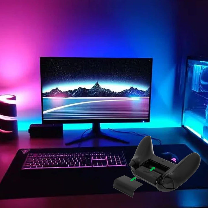 Controller Akkupack, 1200mAh Akkupack, ONE Controller Akkupack mit Ladeanzeige USB-Kabel für ONE S X