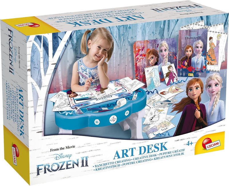 Liscianigiochi 73719 Kreativitisch mit elsa und Anna- Frozen Die Eiskönigin - Disney