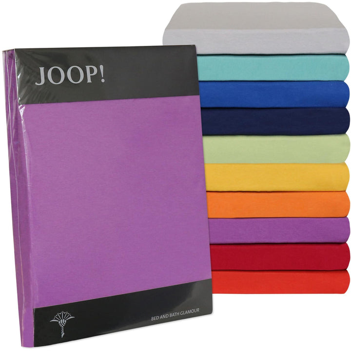 JOOP! Spannbetttücher Uni 40000 weiss - 00 100x200 cm Weiss - 00 90x200 cm - 100x200 cm, Weiss - 00
