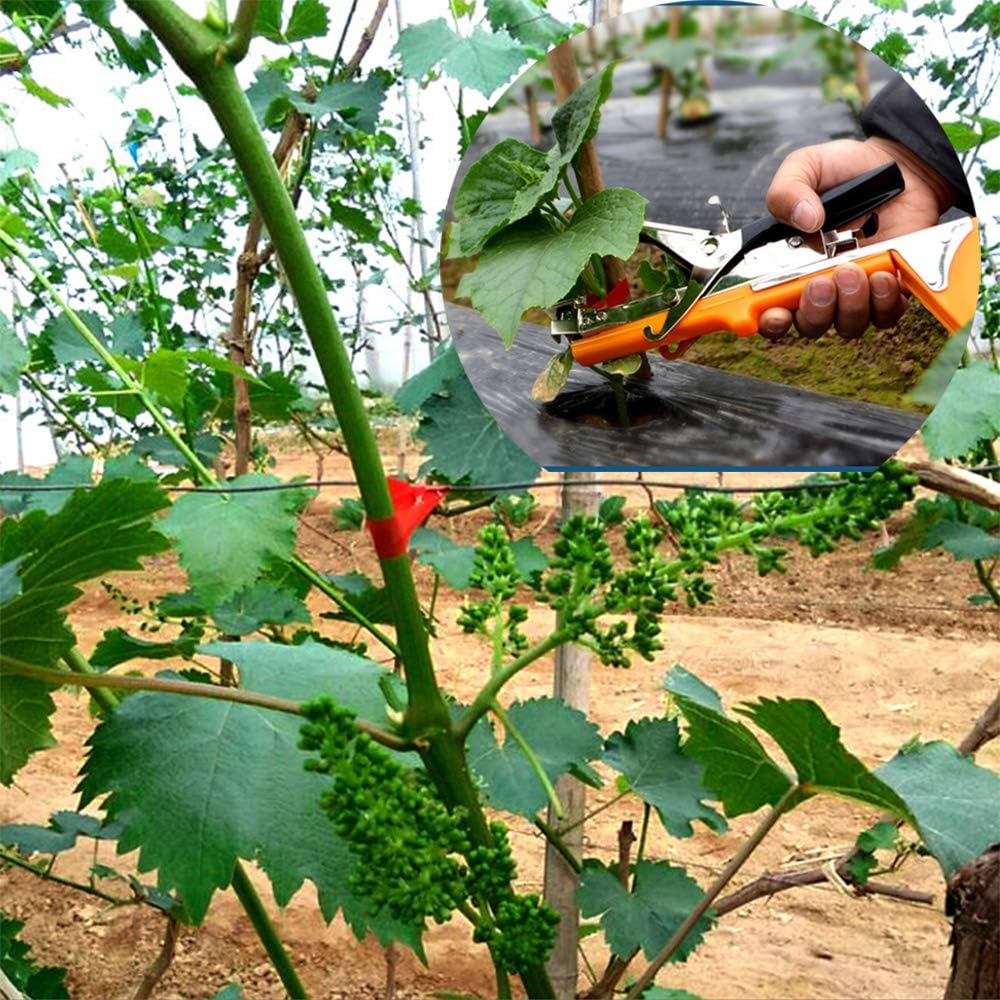 Bindezange für Pflanzen, Bandzange Bindezange Tapetool Handbindemaschine für Trauben Tomaten Gurken