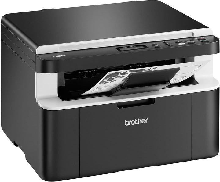 Brother DCP-1612W, Monochrom , Kompaktes 3-in-1 Multifunktionsgerät (Laserdrucker, digitaler Kopiere