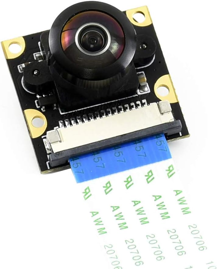 Waveshare IMX219-200 Camera Applicable for Jetson Nano Developer Kit Compute Module 3/3+, 8 Megapixe