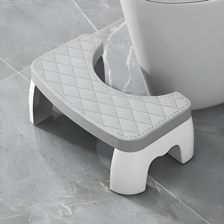 Toilettenhocker Erwachsene klappbar Grau oder Weiss | Klohocker, Toiletten Hocker, WC Hocker Toilett