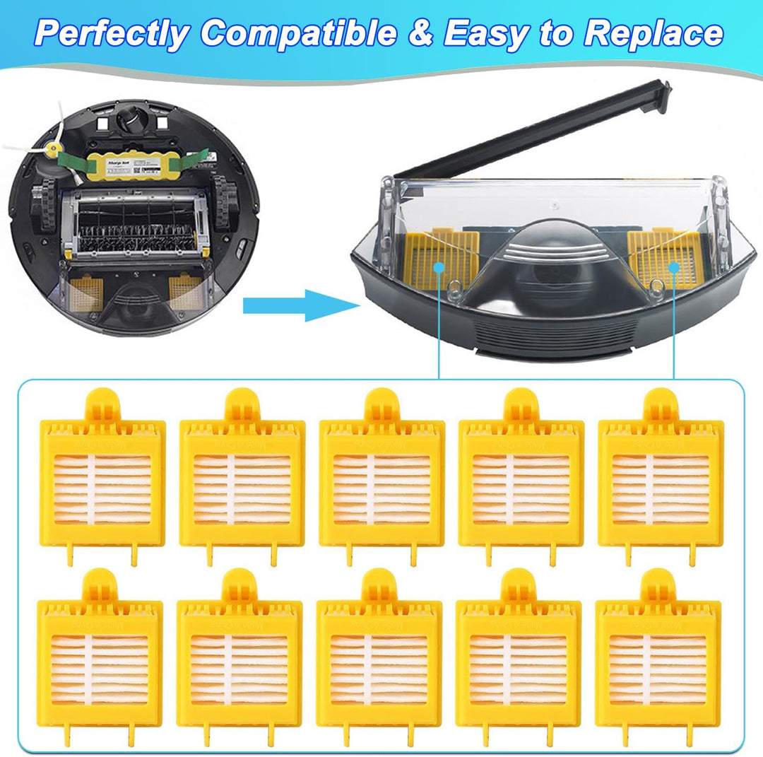 Ersatzteile für iRobot Roomba 700 Serie Ersatz Zubehör für iRobot Roomba 700 Serie, Bürsten, Filter