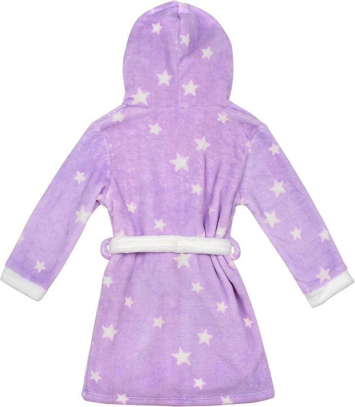 Disney Eiskönigin Bademantel Anna und ELSA Morgenmantel 98 Lila, 98 Lila