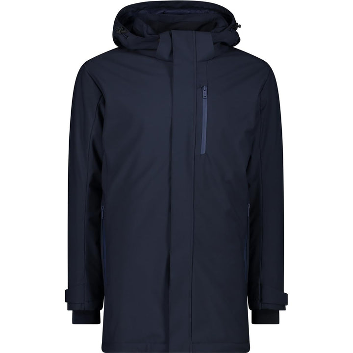 CMP Herren Parka 48 black blue, 48 black blue