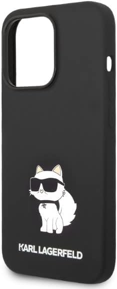 KARL LAGERFELD KLHCP14XSNCHBCK Hülle für iPhone 14 Pro Max 6,7" hardcase Schwarz