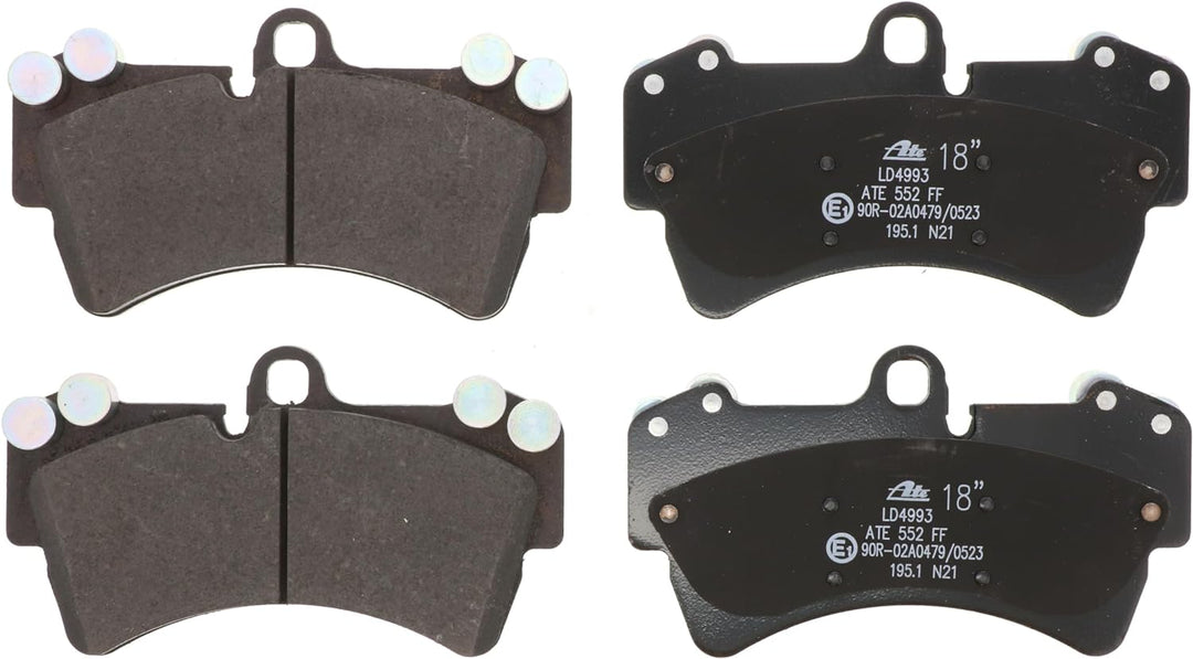 ATE 13.0470-4993.2 Bremsbelagsatz, Scheibenbremse