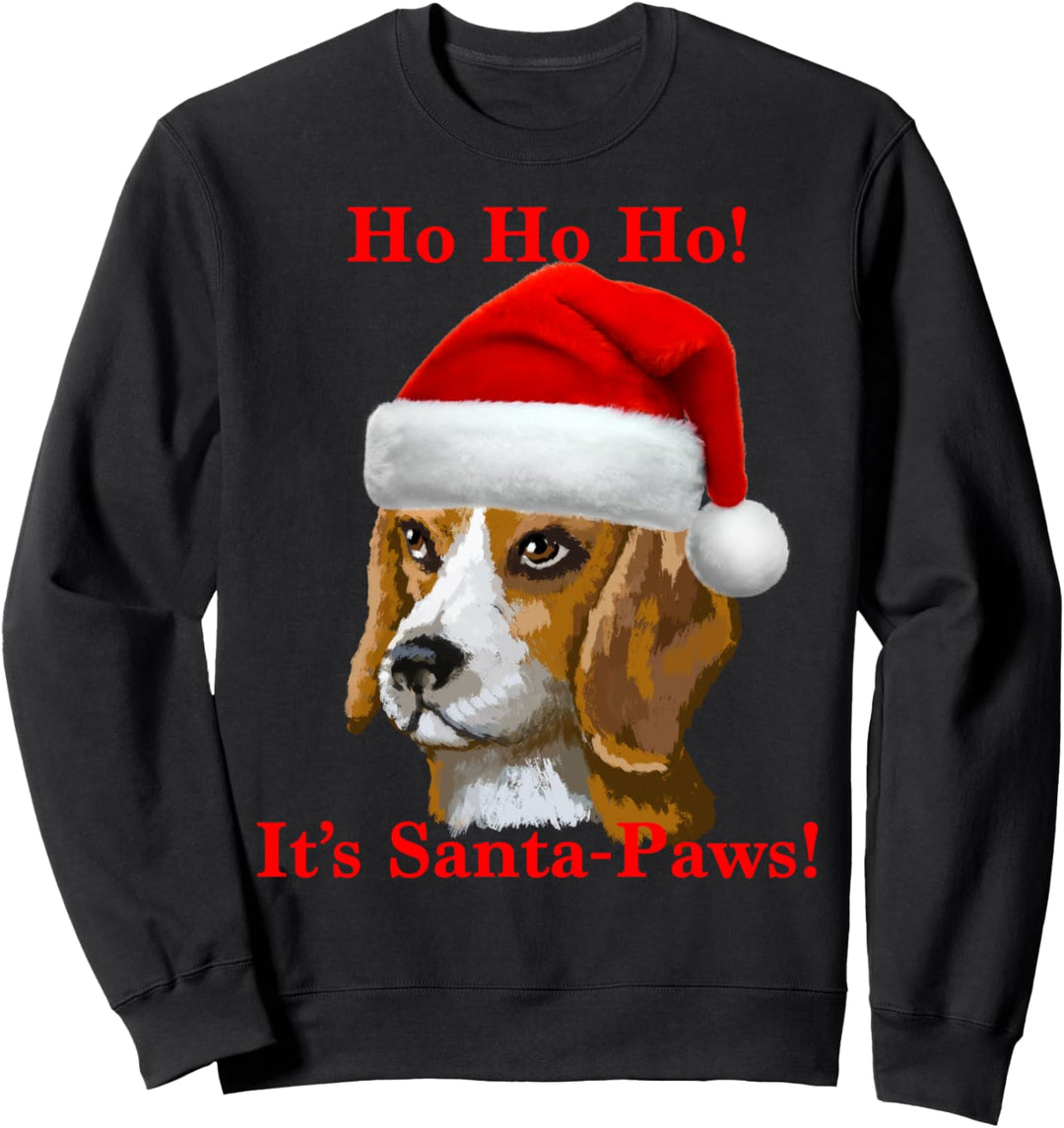 Beagle Santa Paws Sweatshirt