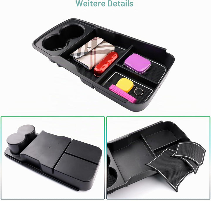 GAFAT Ki-a EV6 2021-2024 2025 Mittelkonsole Aufbewahrungsbox, EV6 2023 Organizer Tray Handschuhfach