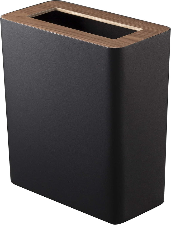 Trash Can Square - Rin - brown Schwarz, Schwarz
