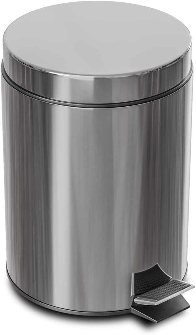 AMIG Pedal Treteimer Edelstahl 20L, 20L