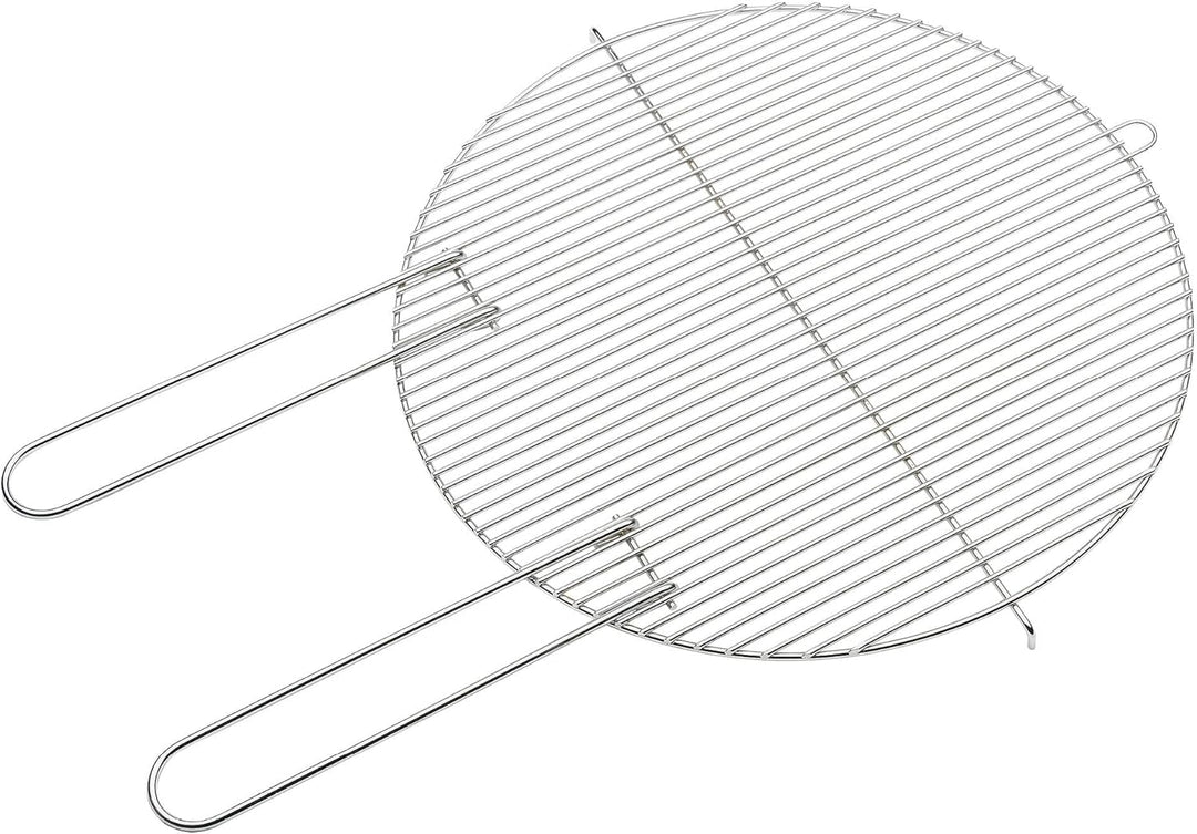 Barbecook Grillrost rund 50 cm mit zwei festen Haltegriffen für Holzkohlegrill, BBQ grill zubehör, e