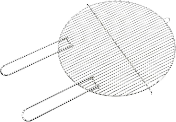 Barbecook Grillrost rund 50 cm mit zwei festen Haltegriffen für Holzkohlegrill, BBQ grill zubehör, e