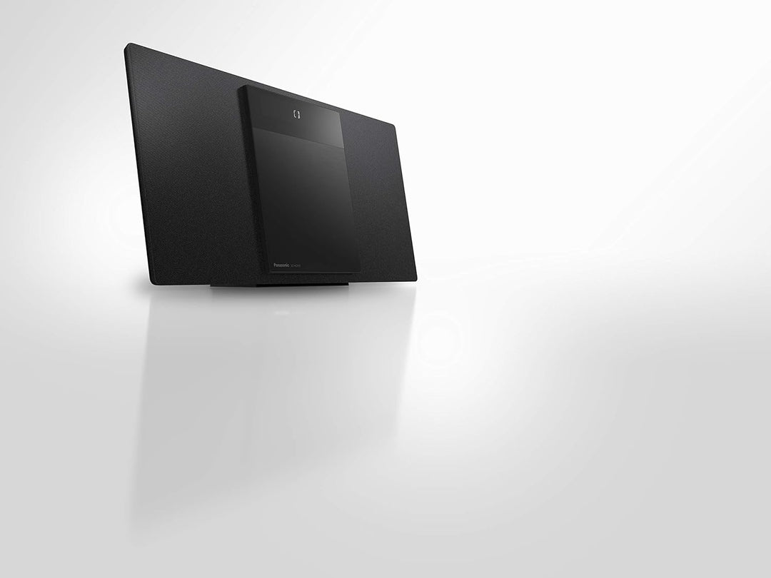 Panasonic SC-HC410 Micro Kette 40W Space Tune by Technics Bluetooth Dual USB FM Radio AUX 3.5mm Wand