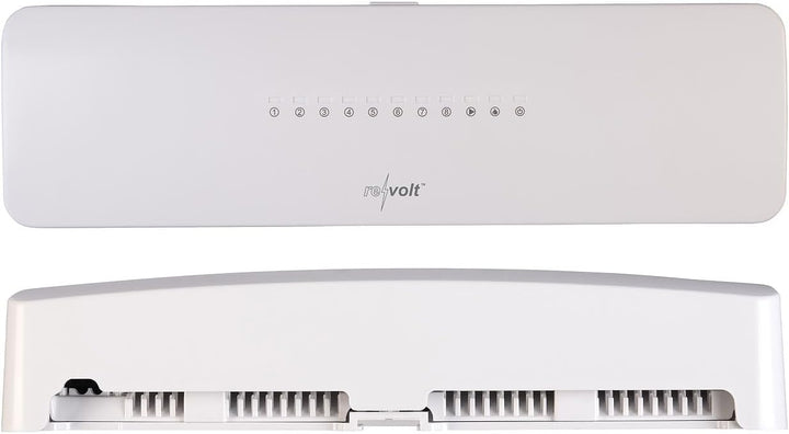 revolt WLAN-Fussbodenheizungsaktor-Steuerung mit Master-Thermostat und App