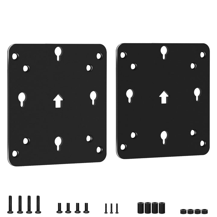 2-Packungen Adapterplatte Kompatibel mit Intel NUC Gen 13 12 11 10 8 7 6 5 Wand Schreibtisch und Mon