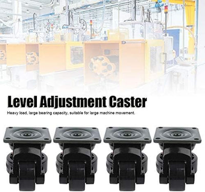 4pcs Heavy Duty Leveling Caster Level Einstellrollen Industrial Roller Wheel Leveling Caster Wheels