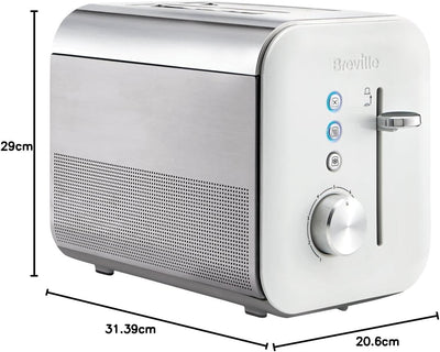 Breville Toaster für 2 Scheiben | „High Gloss“-Kollektion | mit einstellbarem Toasten/Anheben-Mechan