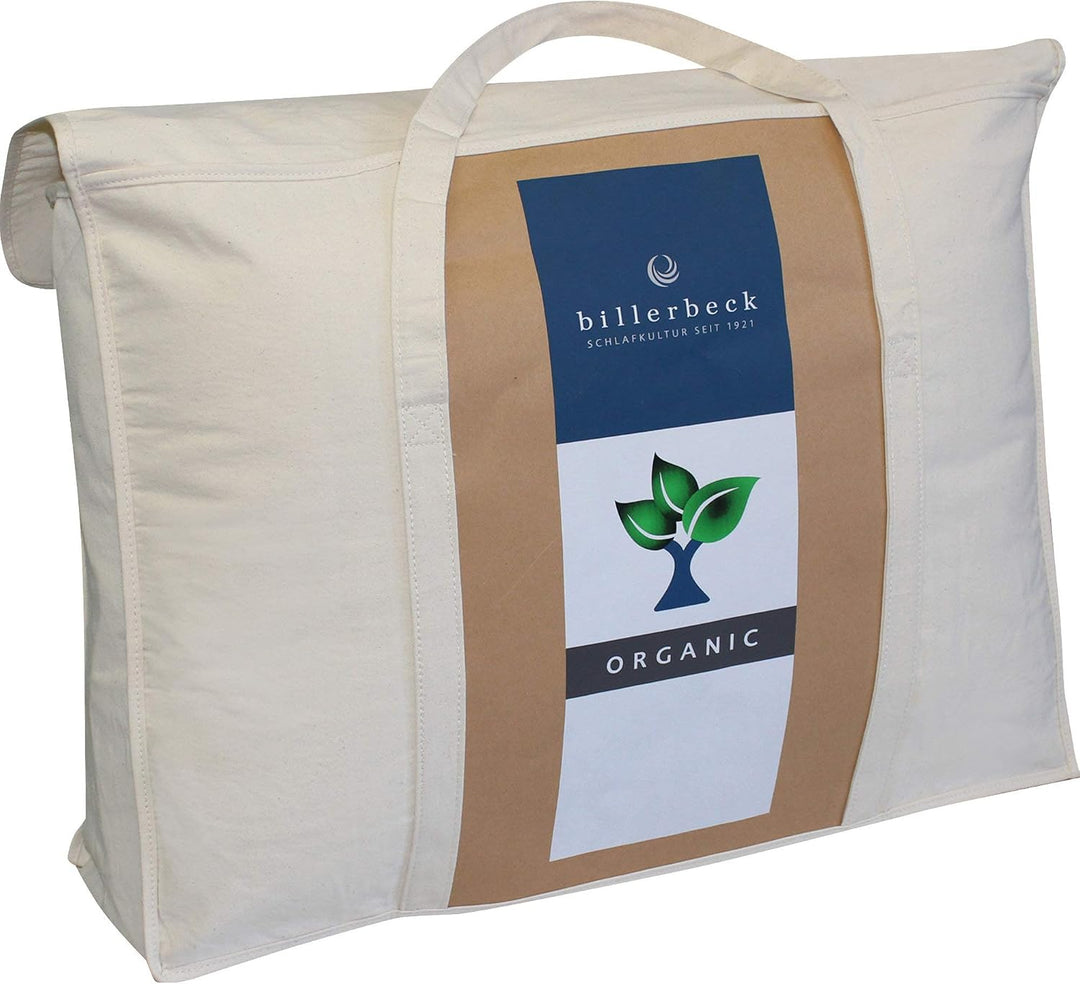 Billerbeck Bio Duo-Steppbett 100% Schurwolle wollweiss Grösse 135x200 cm 135 x 200 cm, 135 x 200 cm