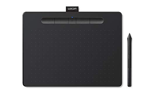 Wacom Intuos Small Zeichentablett Bluetooth - Tablet zum Zeichnen & zur Fotobearbeitung mit druckemp