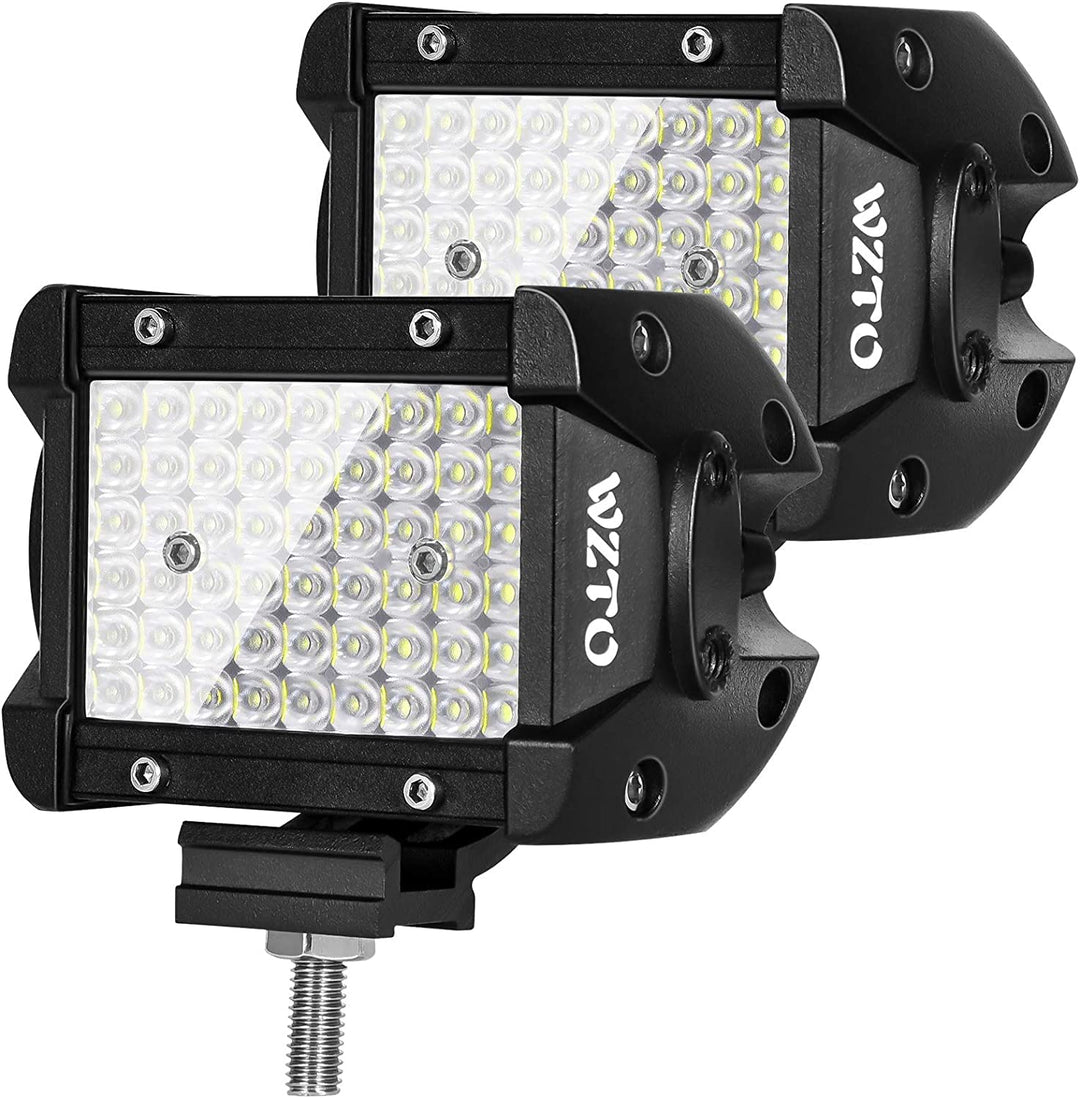 LED Arbeitslicht, 4 Inch 300W 30000LM LED Arbeitsscheinwerfer 108 LEDs Zusatzscheinwerfer,DC 12~24V