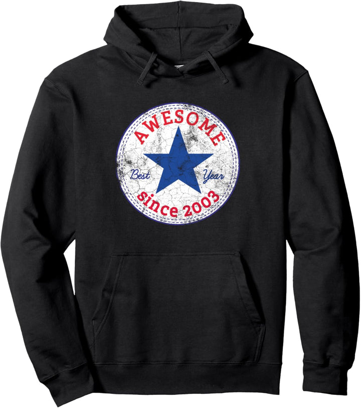 Awesome Since 2003 18. Happy Birthday Best Gift 18 Jahre Yes Pullover Hoodie