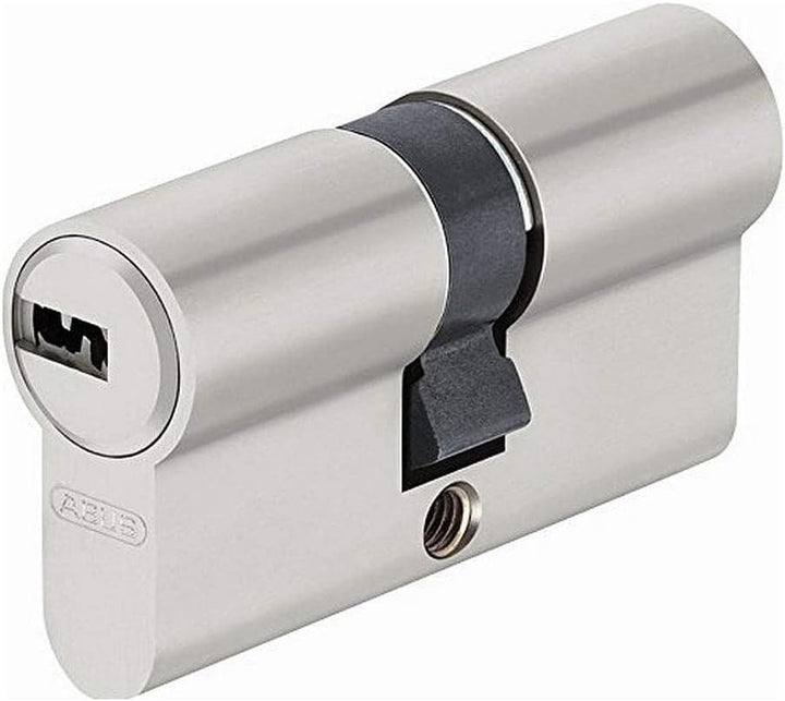 ABUS EC-SNP 45004 Türzylinder Für Aussentüren/Wohnungstüren, silber 35/55 mm, 35/55 mm