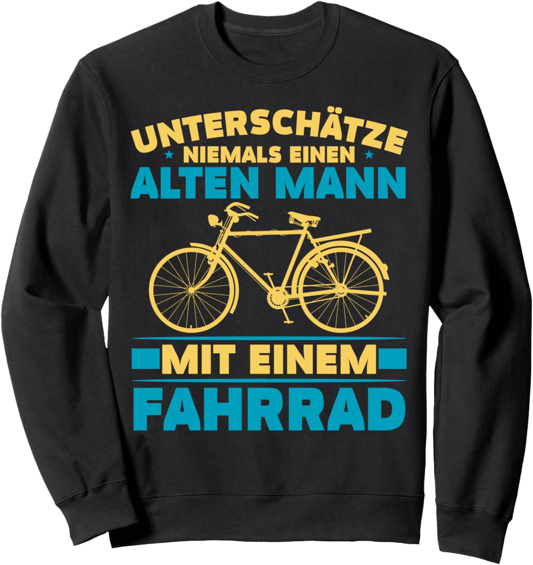 Fahrrad Sport Lustig Fahrradfahrer Geschenk Radfahrer Sweatshirt