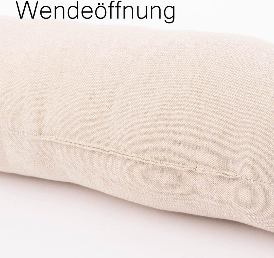 SCHÖNER LEBEN. Zugluftstopper Soft Teddy Deluxe beige div. Grössen, Auswahl:100cm Länge ca. 100x15x1