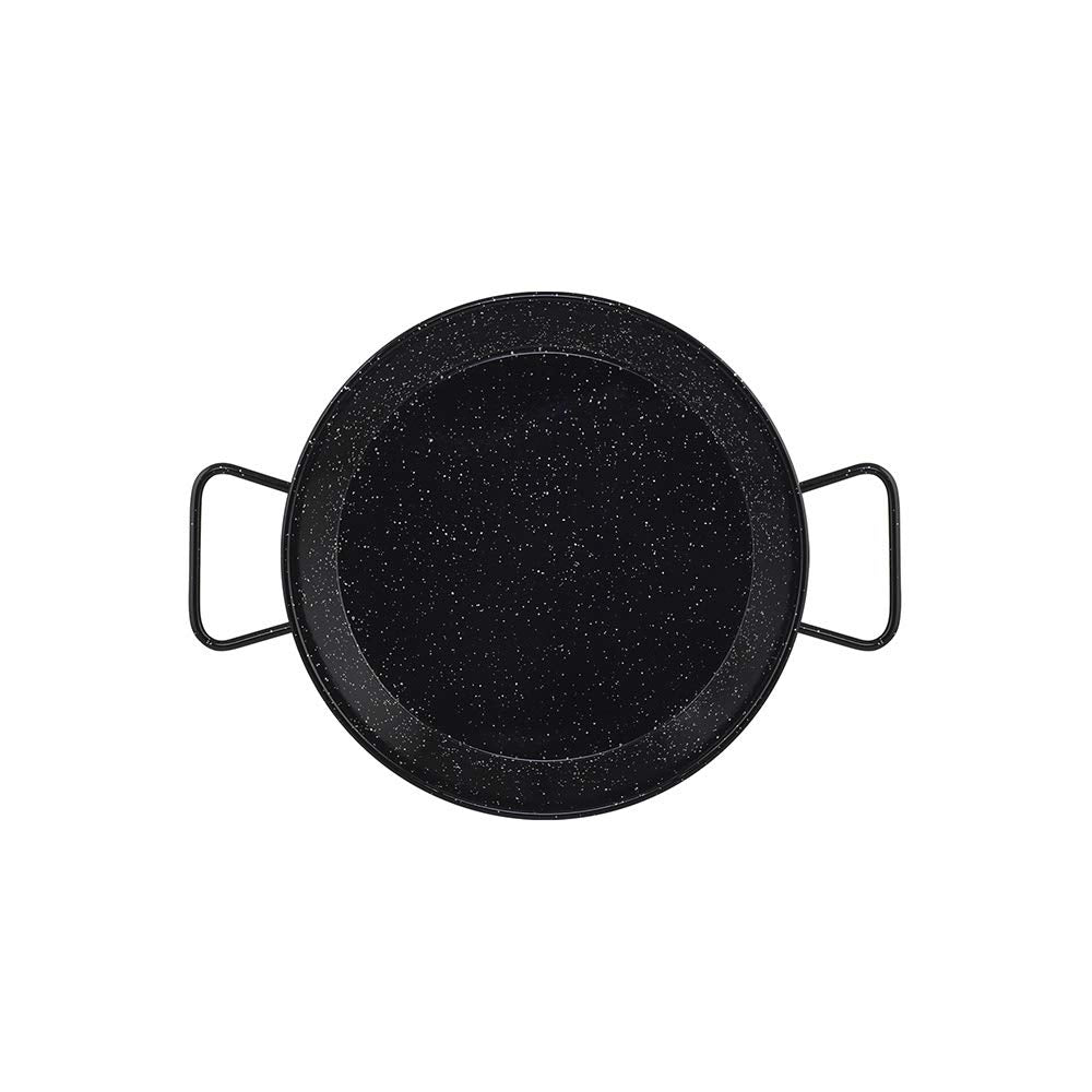 Metaltex 739852000 Paella-Pfanne, Induktion, emailliert, Stahl, Einfarbig Emaillierte Induktion 4 Ra
