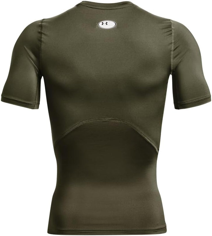 Under Armour Damen Armour HeatGear Compression Short Sleeve T-Shirt 3XL grün, 3XL grün