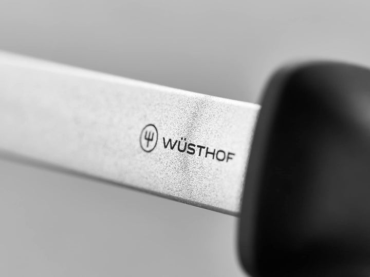 WÜSTHOF Diamant-Schärfstab 23 cm fein, Schwarz / Silber, 23 cm