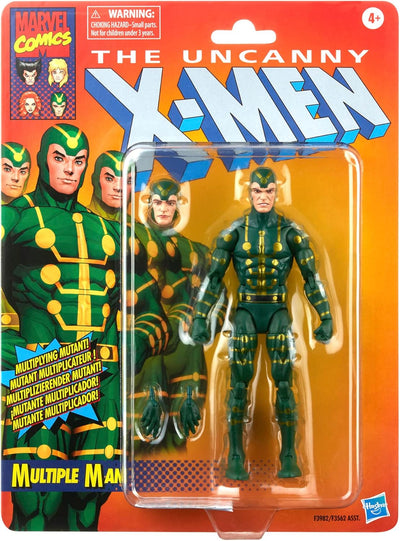 Hasbro Marvel Legends Serie X-Men Multiple Man 15,2 cm Actionfigur-Spielzeug, 6 Zubehörteile, F3982,