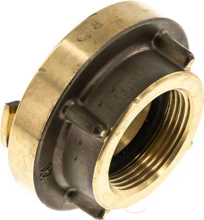 Storz-Kupplung G 1-1/4"(IG), 38, Messing Werkstoff:Messing Storz-Grösse:38 Gewinde:G 1-1/4"