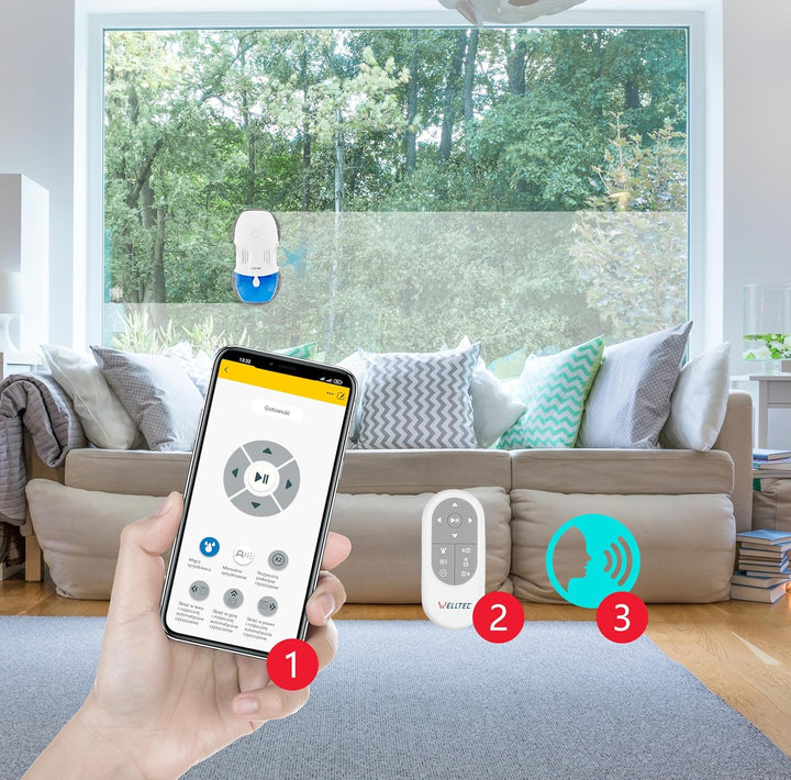 welltec Probot® RX10 Pro Fensterputzroboter - weiss