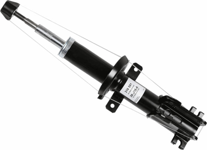 SACHS Stossdämpfer 316 591, OE-Qualität, Stossdämpferwechsel beim Auto normal 316 591 - Vorderachse,