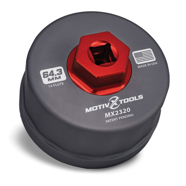 Motivx Tools Ölfilterschlüssel für Toyota, Lexus und Scion 2,0 bis 5,7 Liter Motoren mit 64 mm Kartu