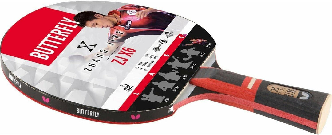 Butterfly® Zhang Tischtennisschläger Jike ZJX 6 | Tischtennisschläger Schläger Profi &amp; Wettkampf | I