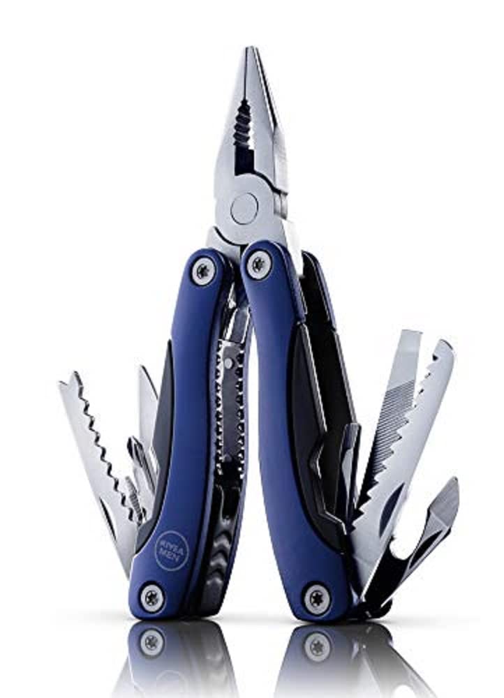 NIVEA MEN Multitool Promotion-Zugabe, hochwertiges Multiwerkzeug mit 8+2 Funktionen, 100% rostfreies