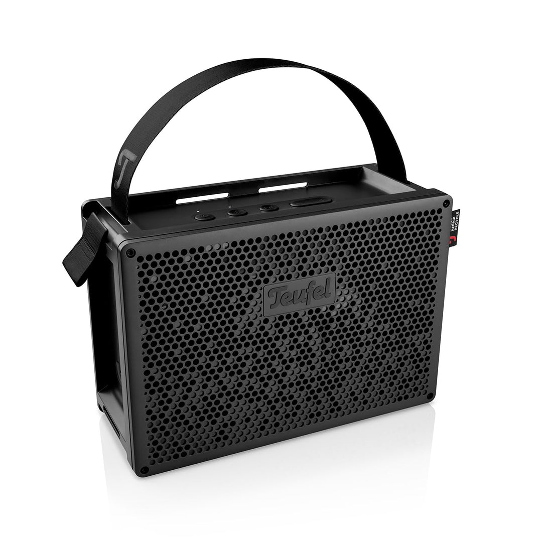 Teufel MYND - Tragbarer Bluetooth Lautsprecher Wasserfest IP67, 2.1 System mit bis zu 42 Std Akkulau