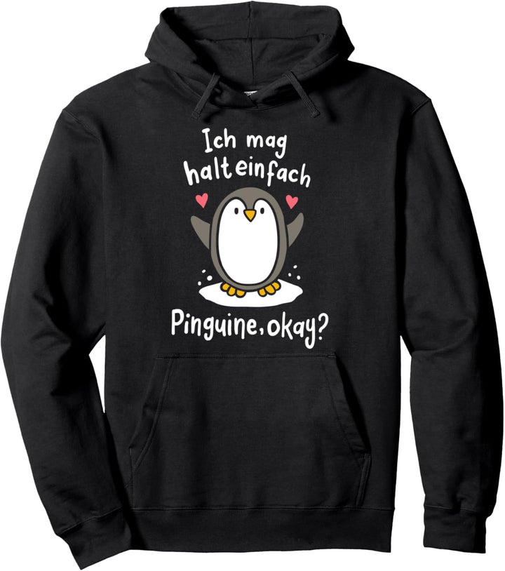 Pinguine Pinguin Nur ein Mädchen das Pinguine liebt Pullover Hoodie