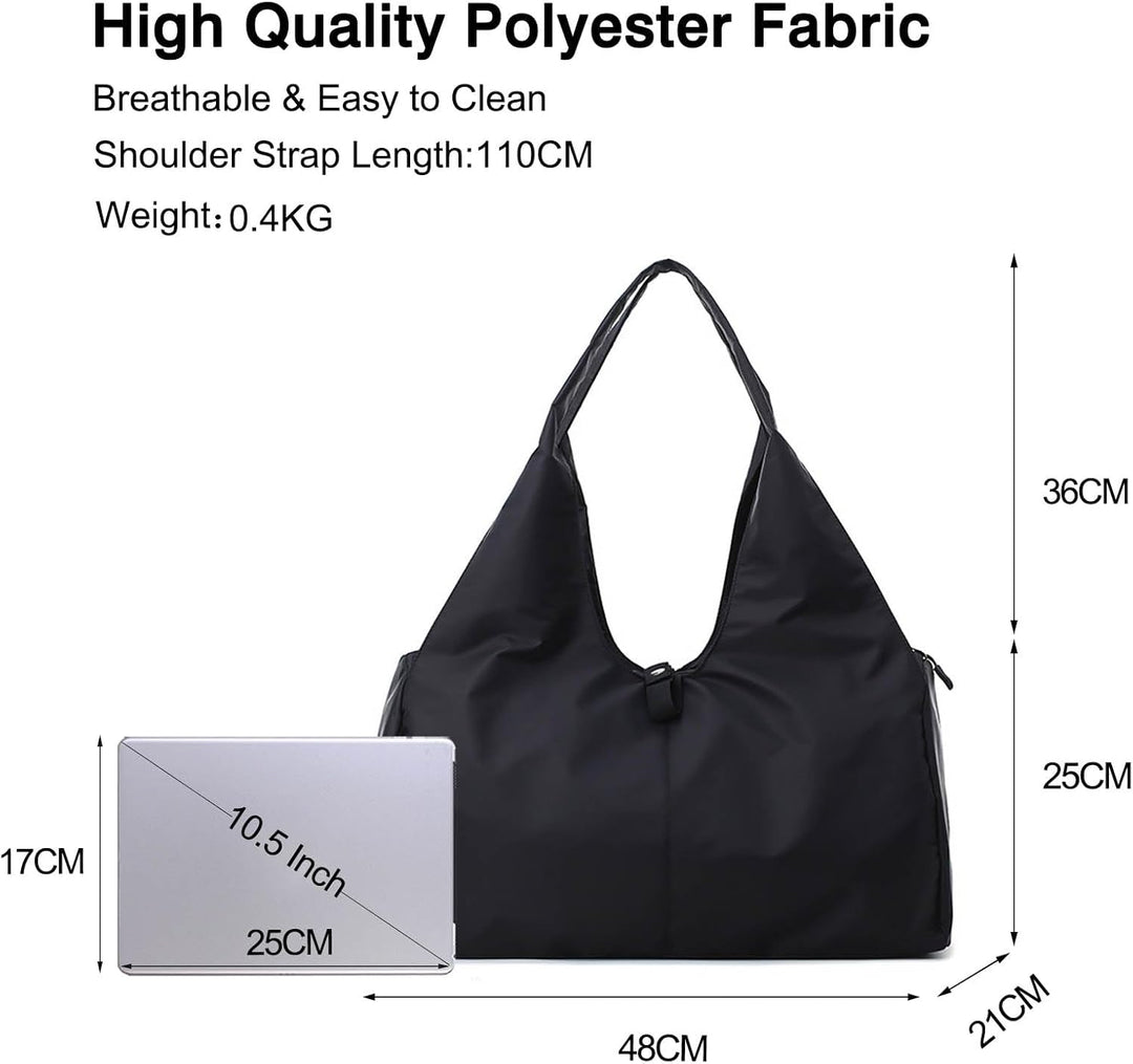 FANDARE Yogatasche Sporttasche Reisetasche Herren Damen Weekender mit Schuhfach Ryanair Handgepäck T