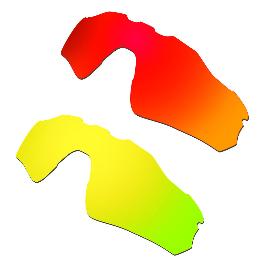 HKUCO Plus Mens Replacement Lenses For Oakley Radar EV Path - 2 pair