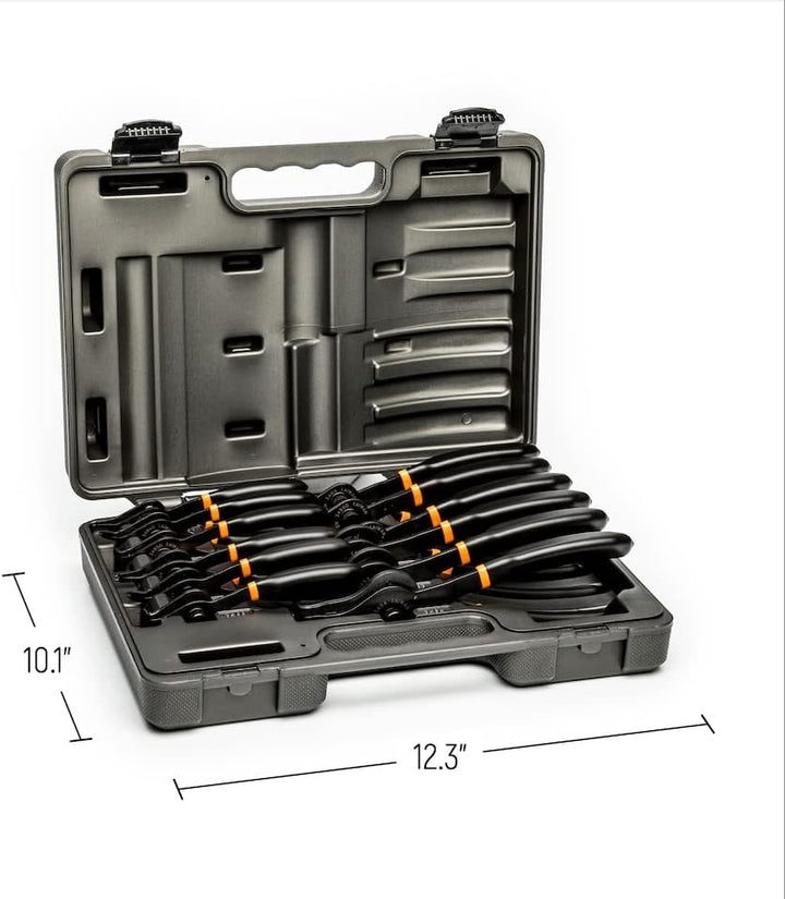 GEARWRENCH 3495 Convertible Sprengringzangen-Set, feste Spitze, 12-teilig