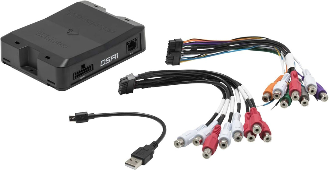 Rockford Fosgate DSR1 Interaktiver 8-Kanal-Prozessor mit integriertem iDatalink Maestro Modul