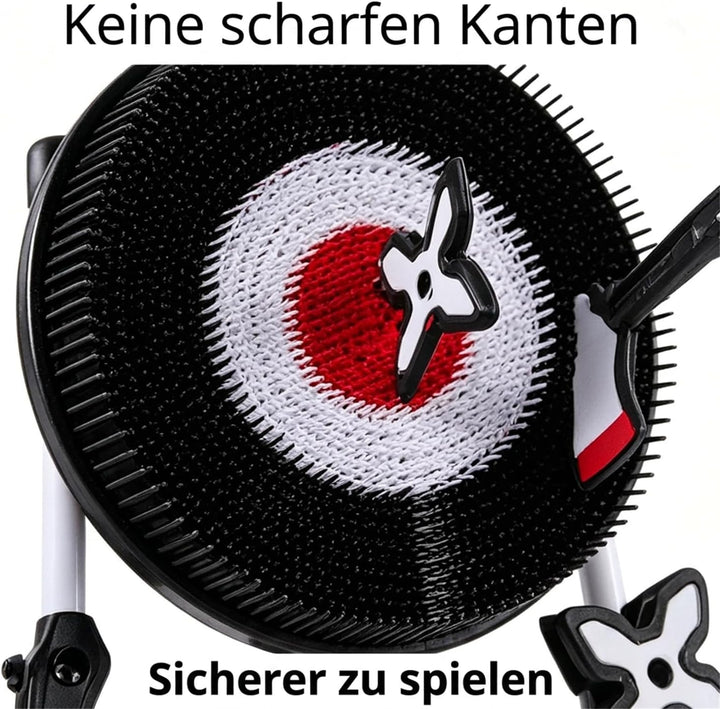 Golf Spielset für Zuhause mit Puttmatte, Klebebällen &amp; Tragetasche – Cornhole-Spiel für Garten, Juge