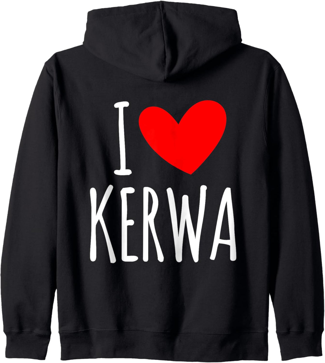 I love Kerwa - Volksfest Rummel Kirbe Volksfest Jahrmarkt Kapuzenjacke